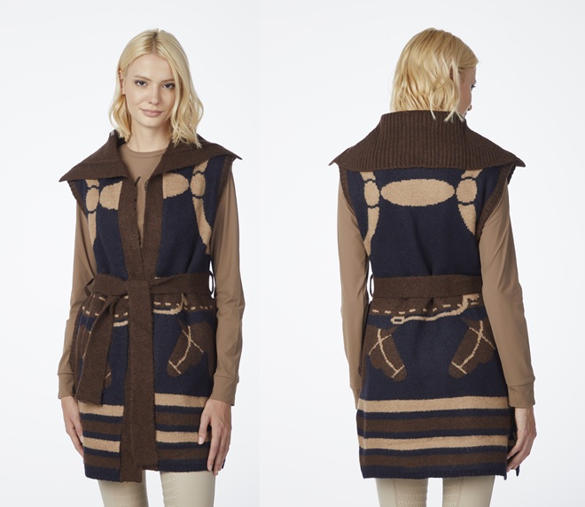 CARDIGAN LUNGO SMANICATO ZARAGOZA VESTRUM Donna, Smanicati 